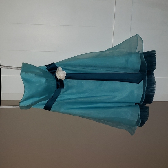 Alfred Angelo Dresses & Skirts - Strapless Blue Formal Dress